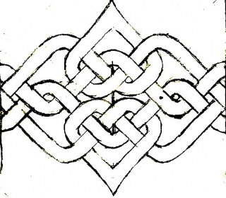 Pencil on Graph Paper Image