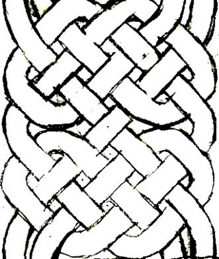 Pencil on Graph Paper Image